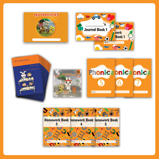 Adventure K1 Sight Word Readers A・B両方含まないセット